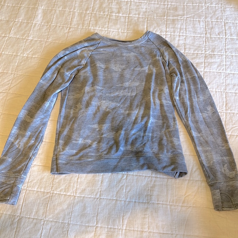 Athleta Girl Cozy Cross Your Fingers Sweatshirt